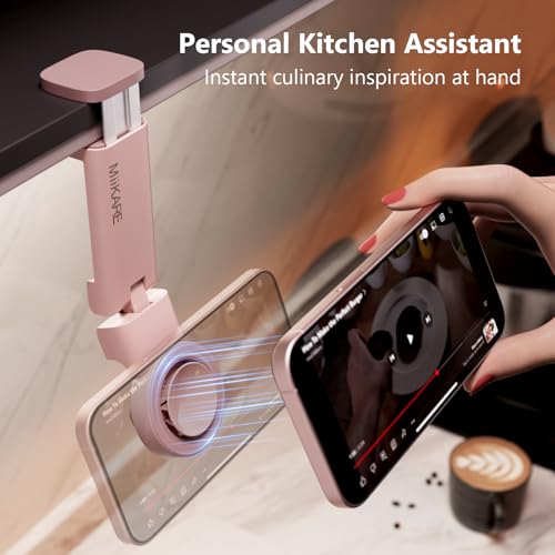 MiiKARE Magnetic Airplane Phone Holder Mount for Magsafe, Light Pink - color: Light Pink