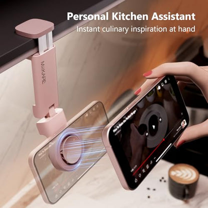 MiiKARE Magnetic Airplane Phone Holder Mount for Magsafe, Light Pink - color: Light Pink