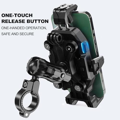 iMESTOU Motorcycle Phone Mount Anti-Vibration