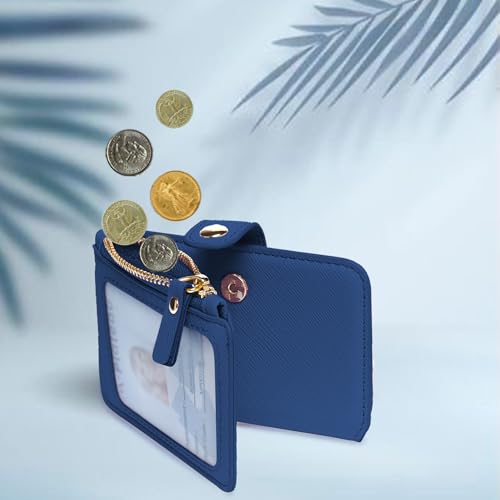 M-Plateau Phone Wallet Stick On with Attachable Sticker | Credit Card Holder for Women Phone case Stick on Attachable Credit Card Holder for Phone (Compatible with Most Smartphones) - color: Dark Blue