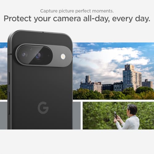 Spigen Glas.tR EZ FIT Optik Camera Lens Protector for Pixel 9 - size: Pixel 9