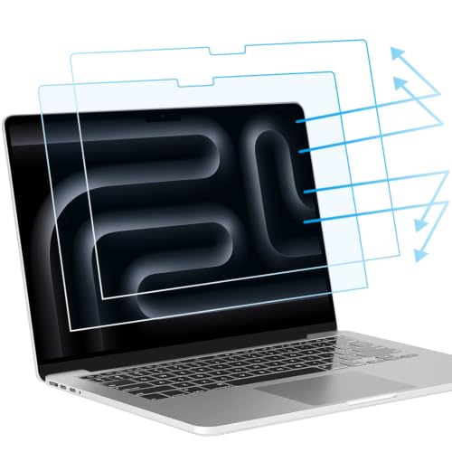 2 Pack Anti Blue Light Screen Protector Compatible with Macbook Pro 14 inch (2021-2026, M1-M5, Pro/Max), Eye Protection Anti Glare Computer Screen Cover for Mac Pro 14.2in - size: MacBook Pro 14 Inch