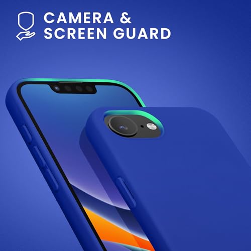 kwmobile Case Compatible with Apple iPhone 17e / iPhone 16e Case - Slim Protective TPU Silicone Phone Cover - Baltic Blue - color: Baltic Blue, size: iPhone 17e / iPhone 16e