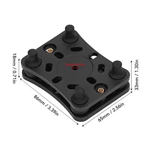 Motorcycle Phone Mount with Shock Absorber | Vibration Dampener Covers Your Phone | Universal Phone Holder for ATV/UTV/Off - Road Motorcycle | Black, Easy Installation Kit