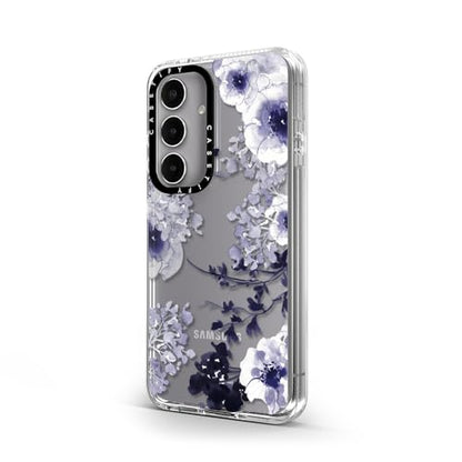 CASETiFY for Galaxy S24 Case - Impact Clear | Not Yellowing | 6.6 ft. Drop Protection | BLUE SPRING | Clear - color: BLUE SPRING, size: Galaxy S24