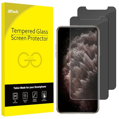 JETech Privacy Screen Protector for iPhone 11 Pro Max/Xs Max, 2-Pack - size: iPhone 11 Pro Max/XS Max
