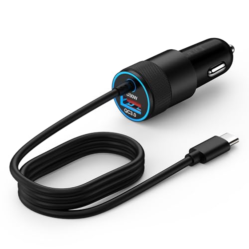 iPhone 17e 16e 17 Pro Max Fast Car Charger USB C for iPhone 17e/17 Pro/17 - color: Black