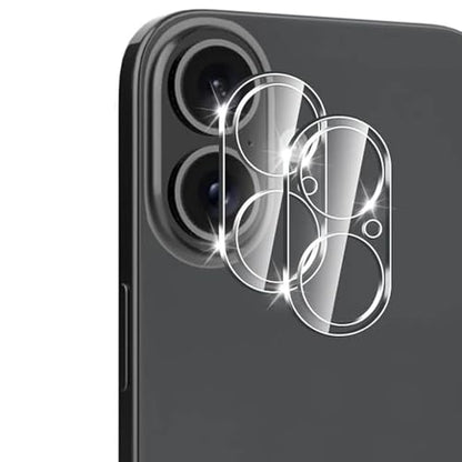 3pcs Clear Anti-scratch Camera Lens Protector for iPhone 16 Pro Max 15 Plus 13 (For iPhone 14)