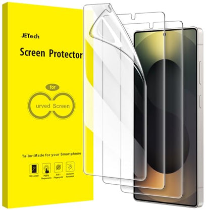 JETech TPU Screen Protector for Samsung Galaxy S25 Ultra, 3-Pack - size: Galaxy S25 Ultra