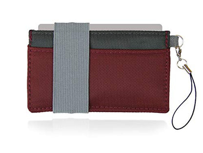 Crabby Wallet - Thin Minimalist Front Pocket Wallet - P3 Polyester - color: Rocky Ridge