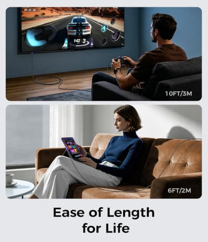 60W USB C to USB C Cable [2Pack 10FT], 90 Degree USB C Fast Charging Cable - color: Purple, size: 10FT, style: USB C to USB C