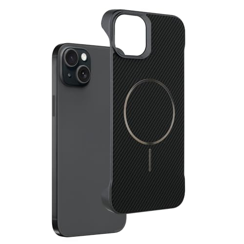 Phone Case Crafted for iPhone 15,Black - color: Black-2, size: iPhone 15