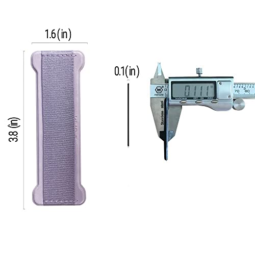 Hand Holder Strap for ipad, Tablet Hand Holder Strap, Universal Handle Grip for iPad Kindle, Mini Tablets and Cases (Purple) - color: Purple
