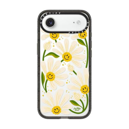 CASETiFY for iPhone Air Case - Impact | Slim Fit | 8.2 ft. 4X Military Grade Drop Protection | 90s Daisy | Black - color: 90s Daisy, size: Iphone Air (6.5")
