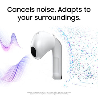 Samsung Galaxy Buds 4 (2026) AI True Wireless Bluetooth Earbuds, White - color: White, style: Buds4
