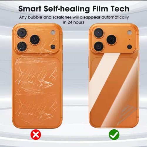 Back Screen Protector Film Hydrogel Filmfor iPhone Air(3 Packs) - color: iPhone Air
