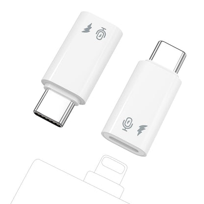MoKo Lightning to USB C Microphone Adapter 2 Pack