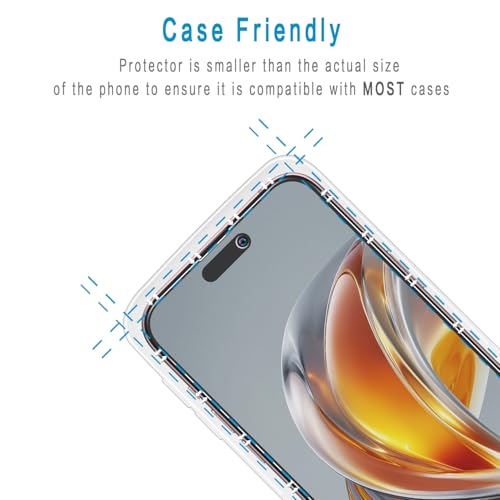 2 Pack Matte Privacy Screen Protector for iPhone 15, iPhone 15 Pro - size: iPhone 15/15 Pro 6.1-Inch