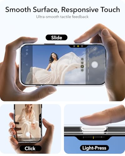 ESR for iPhone 16 Pro Max Case, Compatible with MagSafe, Military-Grade Protective, Built-in Stash Stand Phone Case, Scratch-Resistant Back Cover, Clear - color: Clear, size: iPhone 16 Pro Max 6.9inch