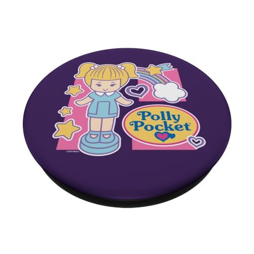 Polly Pocket - Rainbow And Stars PopSockets Adhesive PopGrip - style: Adhesive PopGrip
