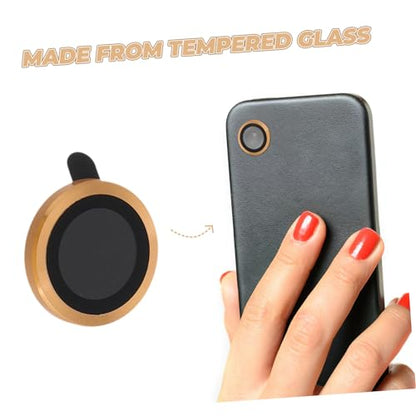 Angoily 3pcs Scratch Resistant Camera Lens Protector for Tempered High Transparency Easy Application Individual Lens Shield
