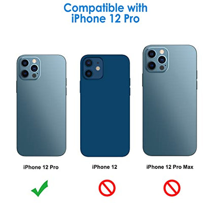 JETech Camera Lens Protector for iPhone 12 Pro, 3-Pack - size: iPhone 12 Pro