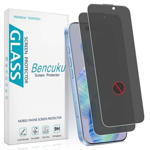 2 Pack Matte Privacy Screen Protector for iPhone 17 Tempered Glass - size: iPhone 17 6.3-Inch