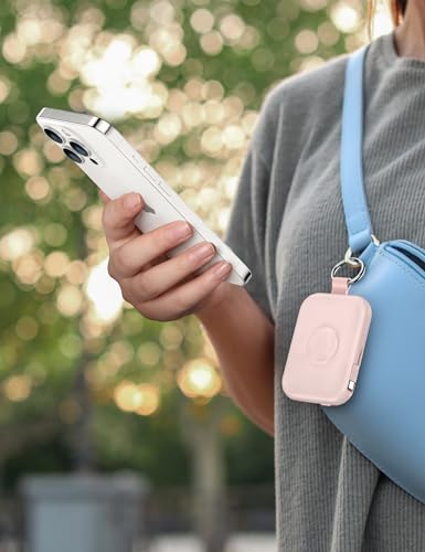 RORRY CharmGo Portable Charger, 5000mAh Portable Charger Power Bank - color: Pink