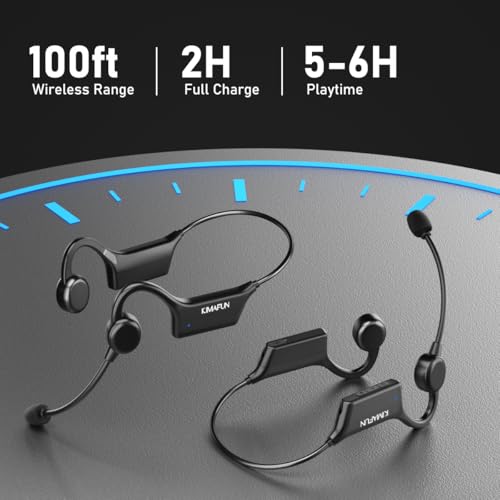 KIMAFUN 2.4G IP67 Waterproof Wireless Fitness Headset Microphone - size: GWP92(2TX+1RX)