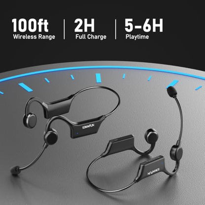 KIMAFUN 2.4G IP67 Waterproof Wireless Fitness Headset Microphone - size: GWP92(2TX+1RX)