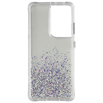 Case-Mate Samsung Galaxy S21 Ultra Case - 6.8" Twinkle Ombre Stardust -10ft Drop Protection with Wireless Charging, Luxury Bling Glitter Cover for S21 Ultra 5G, Anti Scratch, Shock Absorbing Materials - color: Twinkle Stardust