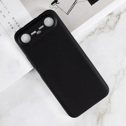 Protective Case for Tecno Pova Slim 5G - Black | 6.78" Slim Shockproof Bumper Back Cover Anti-Scratch Flexible TPU Shell, Grip-Friendly - color: Black