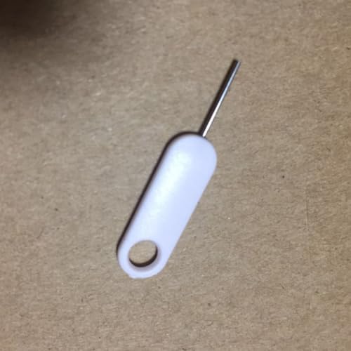 20pcs White Sim Ejectors with Stainless Steel Plastic Pin Tool