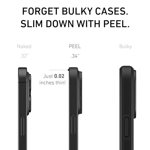 PEEL Super Thin Case for iPhone 16 (Jet White) - color: Jet White, size: Super Thin