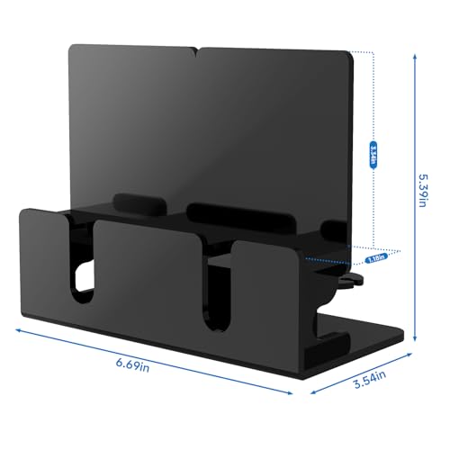 Dual Phone Holder Organizer Stand for 2 Phones