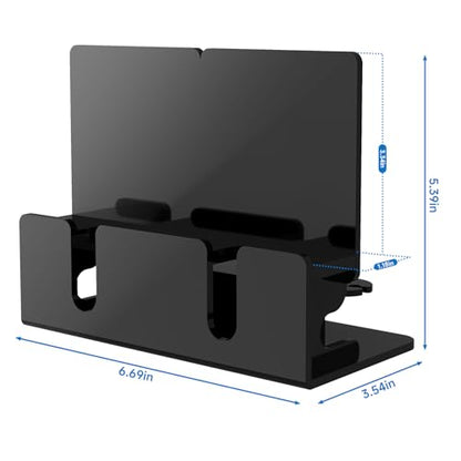 Dual Phone Holder Organizer Stand for 2 Phones