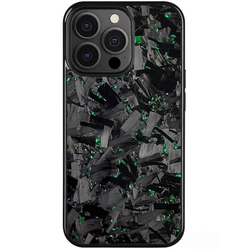 Carbon Fiber Phone Case, Ultra-Thin All-Inclusive Magnetic Anti-Fall Protective Phone Case for iPhone 11 Pro, Support Wireless Charging (Green, for iPhone 11Pro) - color: Green, size: for iPhone 11Pro