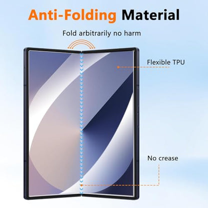 Full Protection Inner Screen Protector For Samsung Galaxy Z Fold 6 5G Anti-scratch Hydrogel Films Soft TPU Transparent Film
