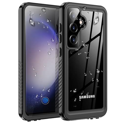 xiwxi for Samsung Galaxy S24 Plus Case Waterproof,[IPX8 Underwater Case][Full Body Shockproof & Military Dropproof] Clear Sound Quality Built-in Screen Protector for Samsung S24 Plus 6.7 inch-Black - size: For Samsung S24 Plus-6.7"