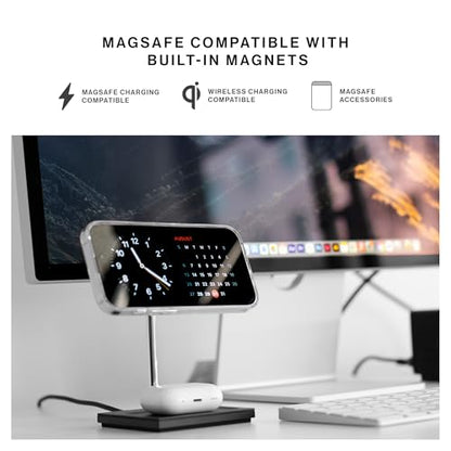 Native Union (Re Clear Case – Transparent Anti-Yellowing Case – MagSafe Compatible with Built-in Magnets – Recycled Materials – Ultra-Durable with Military Grade Drop Protection for iPhone 16 Pro Max - size: iPhone 16 Pro Max
