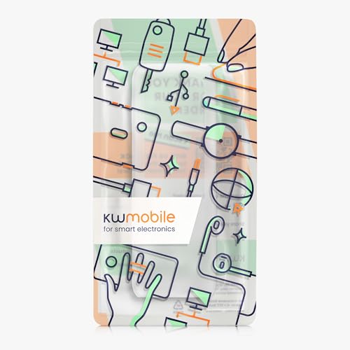 kwmobile Case Compatible with Anker Power Bank 25000mAh (A1695H11) - Portable Powerbank Cover - External Battery Charger Bag, Shockproof - Transparent - color: transparent