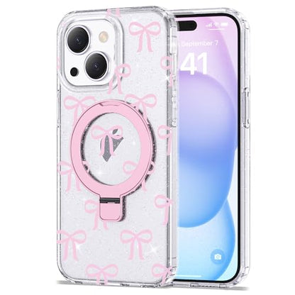 Butterfly Case for iPhone 14 Plus with Stand 6.7",C-Pink - color: C-Pink, size: Iphone 14 Plus