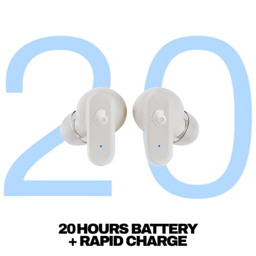 Skullcandy Dime 3 Wireless In-Ear Bluetooth Earbuds - Bone - color: Bone