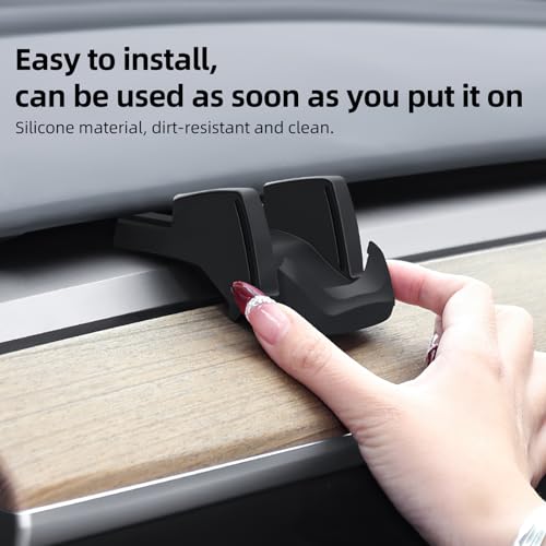 Phone Mount for Tesla M3 Highland/My Juniper 2024-2025 Silicone - size: 2024-2025 Model 3 Highland & 2025 Model Y Juniper