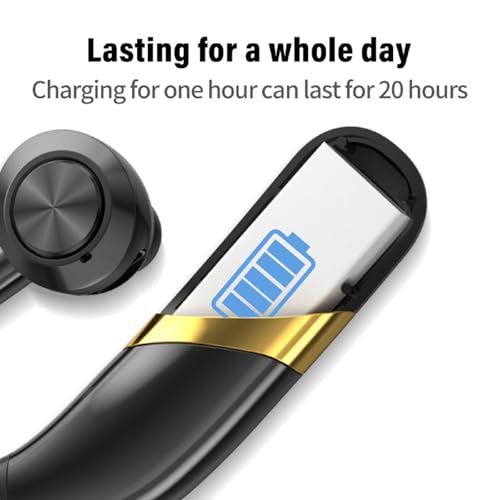 Bluetooth Wireless Earbuds Headset with Microphone, Single Earbud