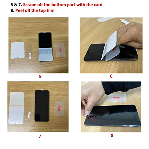 LOOKSEVEN 3 Pack Hydrogel Film For Samsung Galaxy S25 FE - size: S25 FE