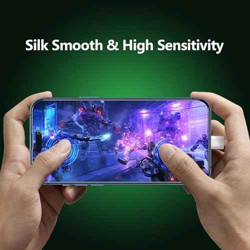 Pokolan Privacy Screen Protector for iPhone 15 Privacy Tempered Glass Film - size: iPhone 15