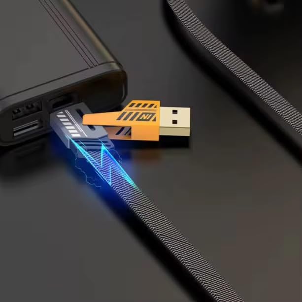 Universal 4-in-1 Fast Charging Cable Compatible with iPhone & Android