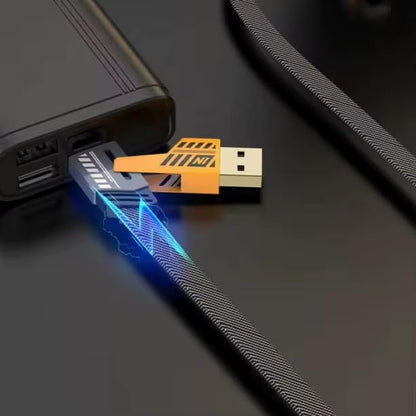 Universal 4-in-1 Fast Charging Cable Compatible with iPhone & Android