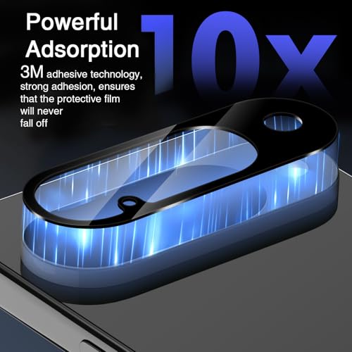 Wiaocit Tempered Glass Camera Lens Protector for Google Pixel 10 - color: Google Pixel 10-Black